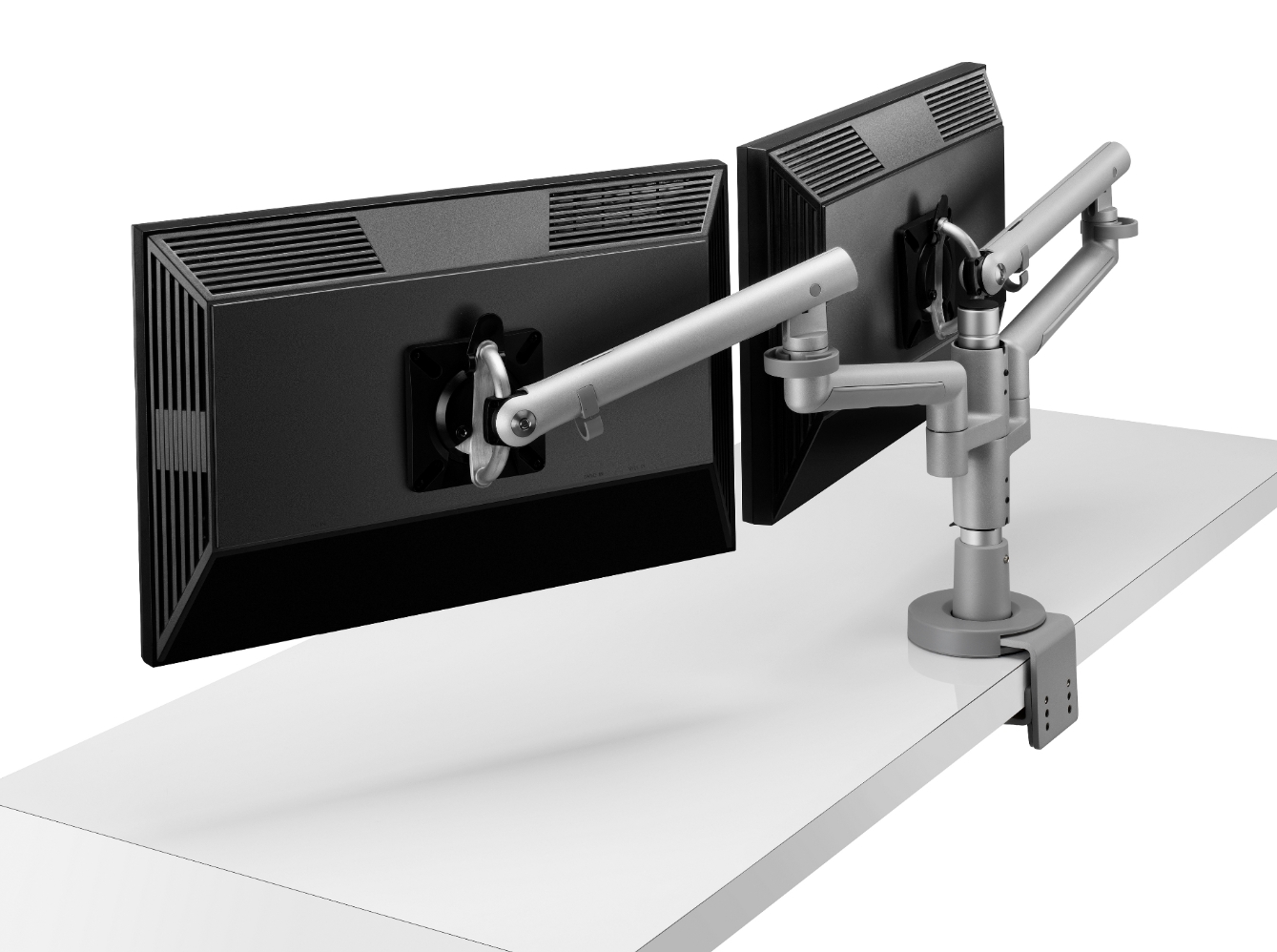 办公辅件|显示器支架|办公安博网页版|安博anbo（中国）安博网页版|Wishbone 台面显示屏（立柱）支架